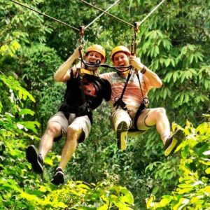 Chiang Mai Zipline Adventure Flight of the Gibbon