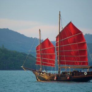 Sunset Cruise with Chinese Junk Boat